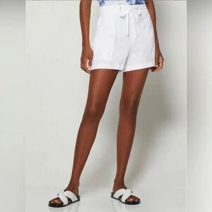 GAP Linen Blend Pull On Drawstring Shorts